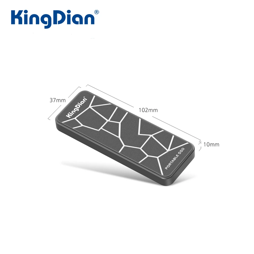 Новейший внешний жесткий диск SSD KingDian 120 ГБ твердотельный с трехлетней