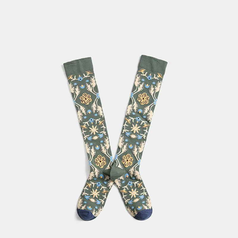 Instime 1 Pair New Style Knee High Designer Compression Socks Women Long Tube Streetwear Skateboard