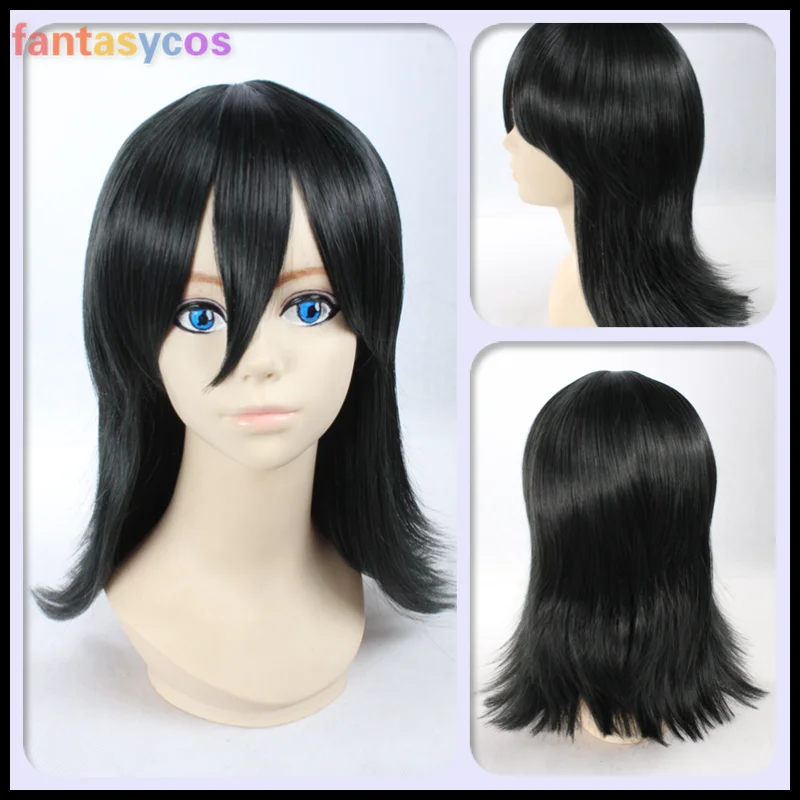 Аниме ONE PIECE Нико Робин косплей парик ролевая игра черные волосы для Хэллоуина
