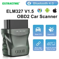 extractme obd2 scanner elm327 v1 5 bluetooth compatible mini elm 327 obd code reader for ios android pc car diagnostic tool
