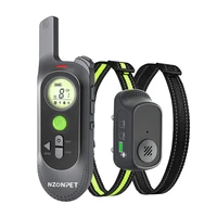 dog training collar with remote waterproof rechargeable pet with lcd display for all size anti bark collars