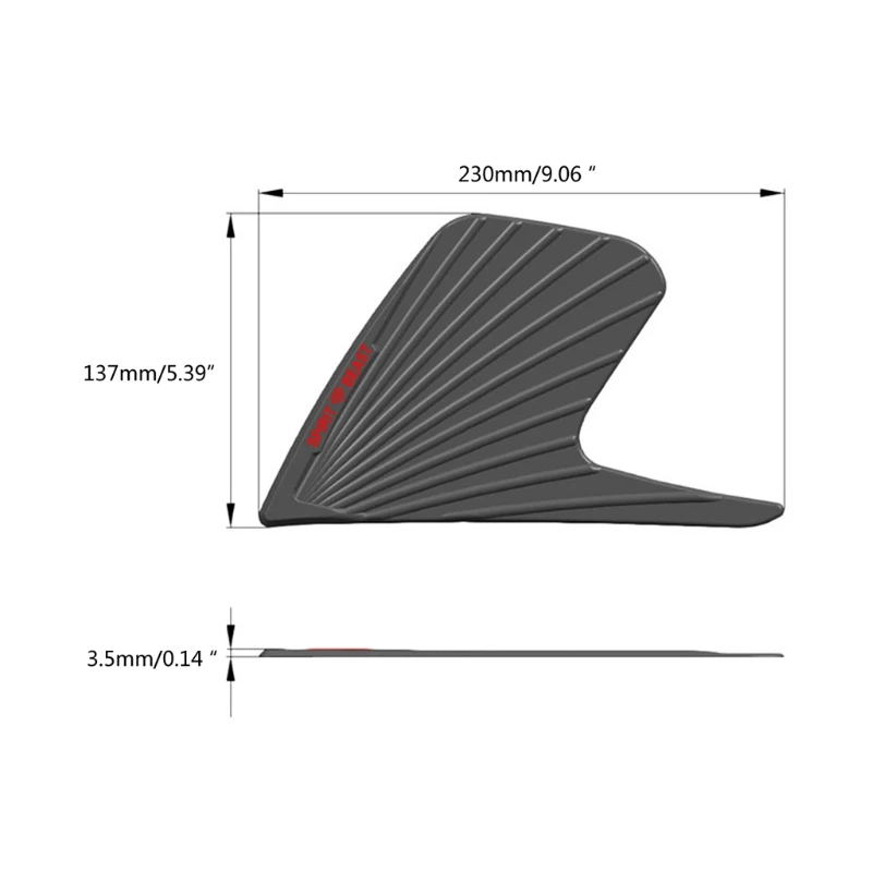 2 шт. противоскользящие наклейки на топливный бак | Автомобили и мотоциклы