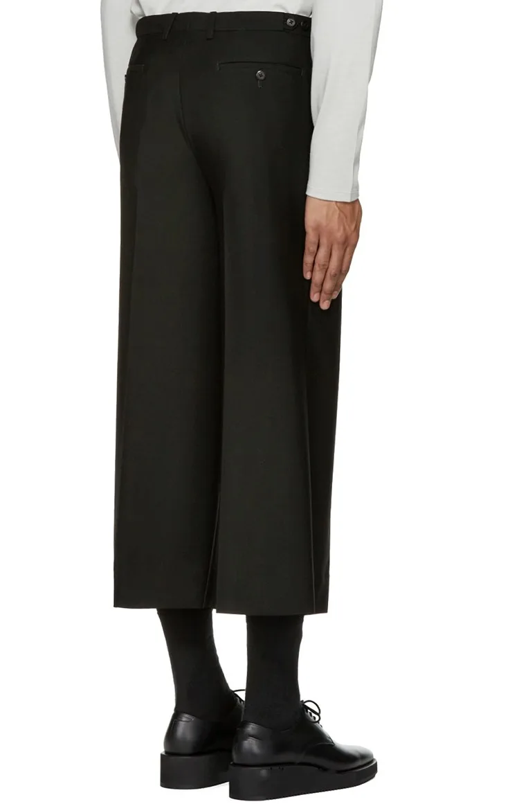 Мужская одежда GD стильные модные Подиумные уличные прямые брюки с широкими