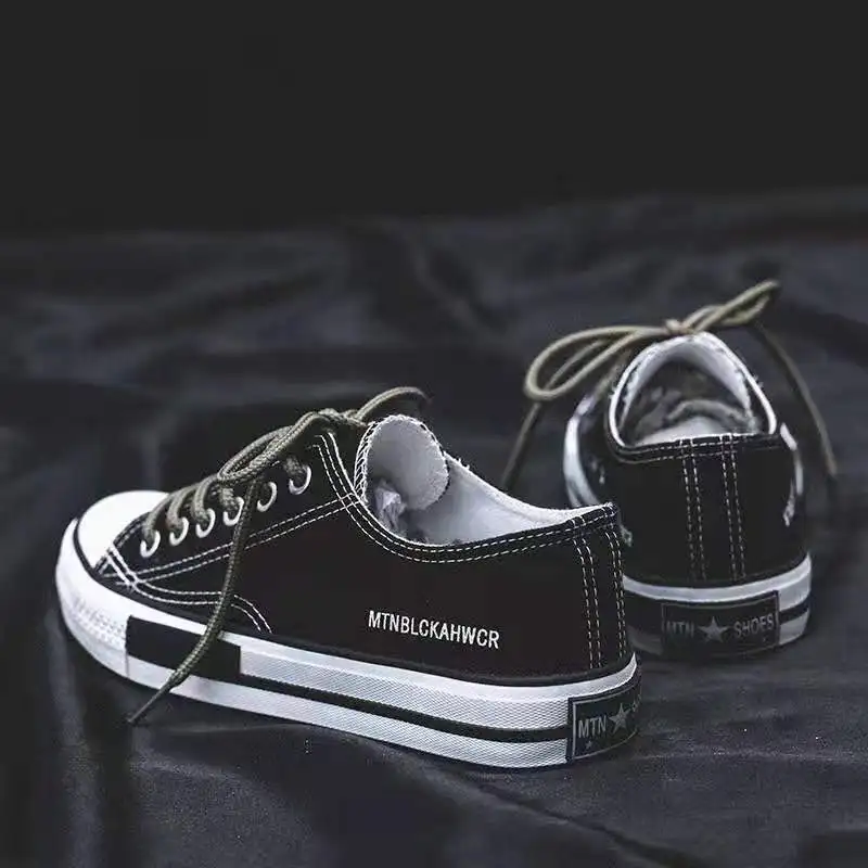 

FUBU Sale D66 Spring Korean Low Top Canvas Girl Harajuku Gangfeng Street Clapping Board Shoes Student Rubber