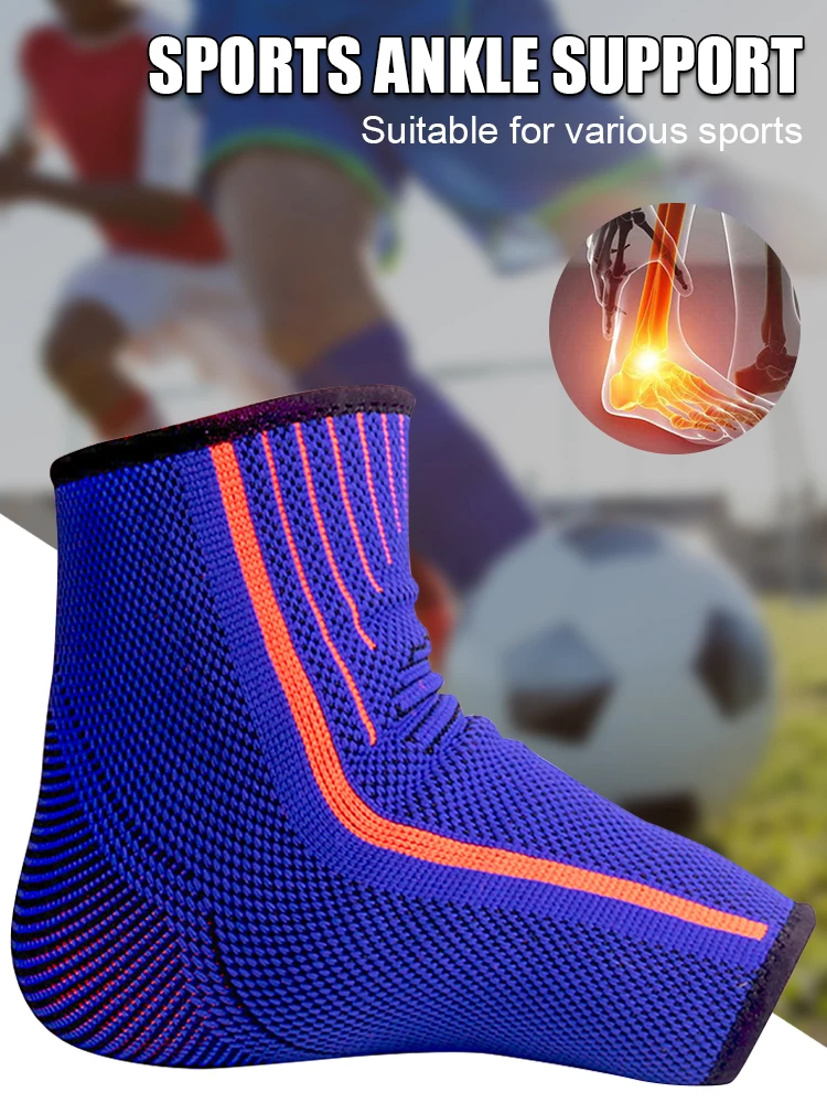 

1PCS Ankle Protective Football Ankle Support Basketball Ankle Brace Compression Nylon Strap Belt Protector For Basketball Sports