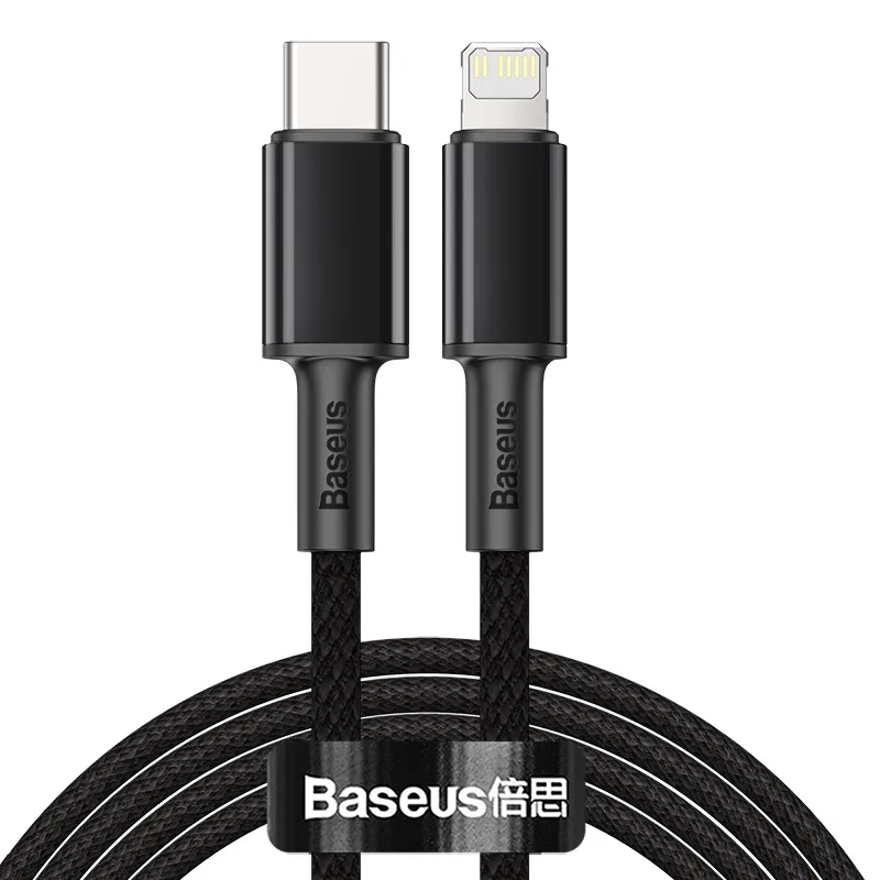 

Baseus 20W USB C Cable for iPhone 13 12 11 Pro Max XR 8 PD Fast Charging for iPhone Charger Cable for MacBook iPad Type C Cable