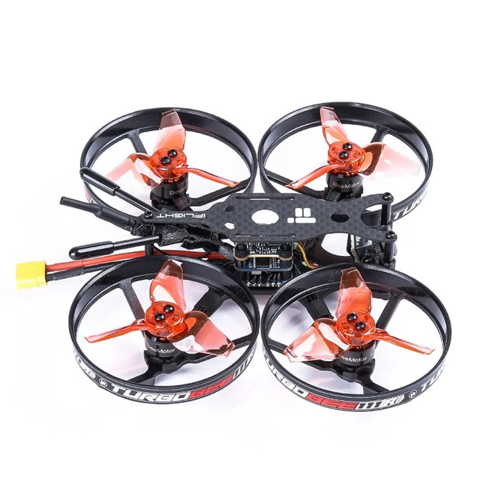 IFlight TurboBee 111R 4S 2,3 дюймов микро FPV гоночный Радиоуправляемый Дрон BNF PNP F4 V2 FC 12A ESC Caddx. us Turbo Eos2 Cam