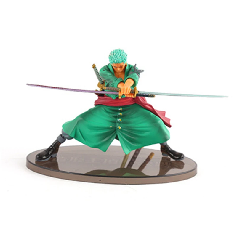 12-18cm Anime One Piece Roronoa Zoro Action Figure Battle Version Rengoku Onigiri PVC Model Doll Toys Decoration | Игрушки и хобби