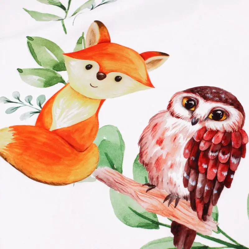 

5Pcs/set Newborn Baby Milestone Number Cute Animals Pattern Mat Blanket Photography Background Backdrop Cloth