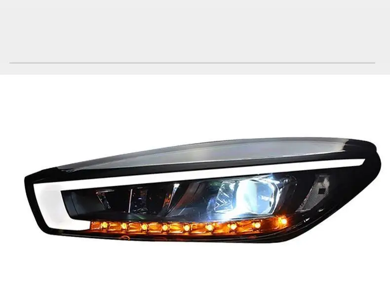 Бегущие Neblineros боковые поворотники Drl наружные Luces Led Para Автомобильные фары в сборе 15 для Chevrolet Cruze