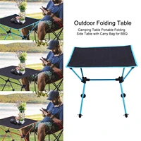 oxford cloth outdoor folding table non slip stable desk camping table portable picnic folding side table with carry bag for bbq
