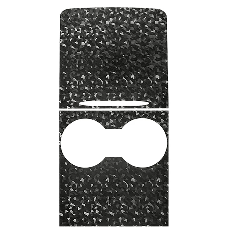 

Car Black Center Console Instrument Panel Protective Sticker Decoration Trim for Tesla Model 3 Y 2021
