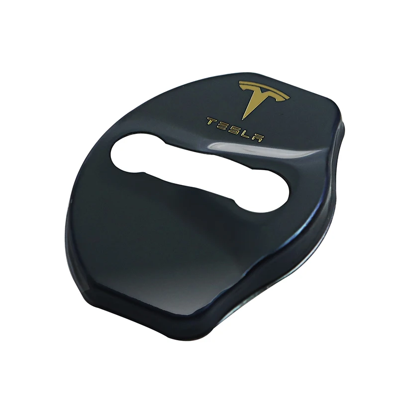 

3D Car Door Lock Buckle cover Car stickers car accessories For tesla model 3 model X model y car decoration