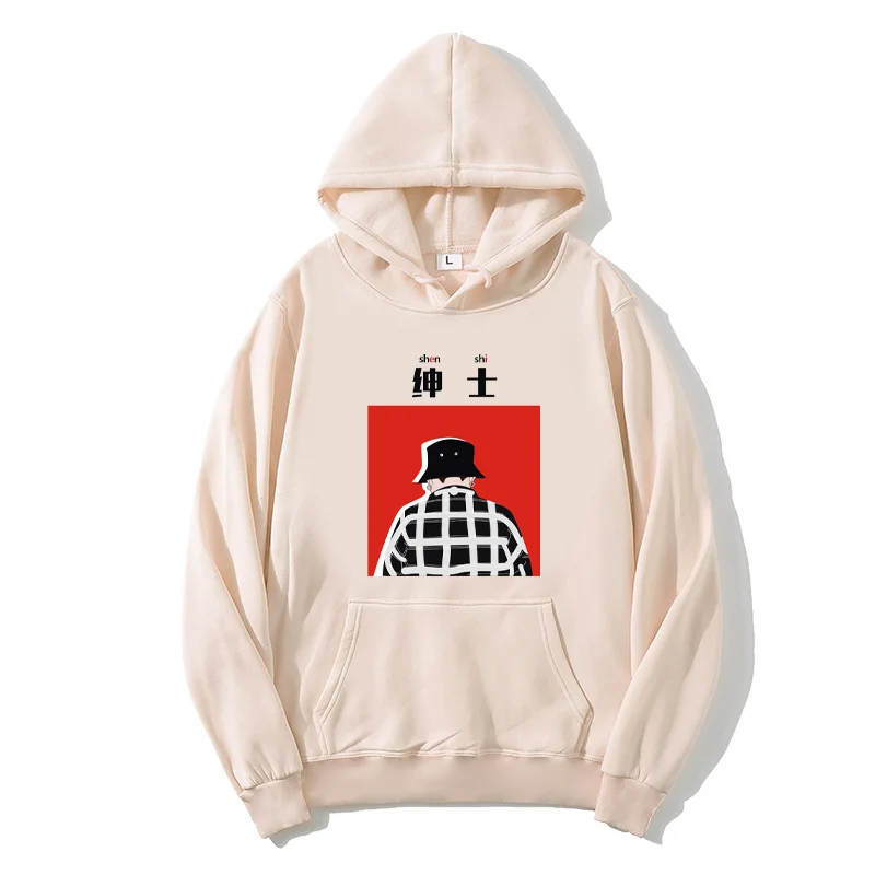 

Men's And Women's Hoodies, Sweatshirts, Spring And Fall 2021 Fashion, Gentlemen's Print Pullovers, Street Wear, Chinese Style