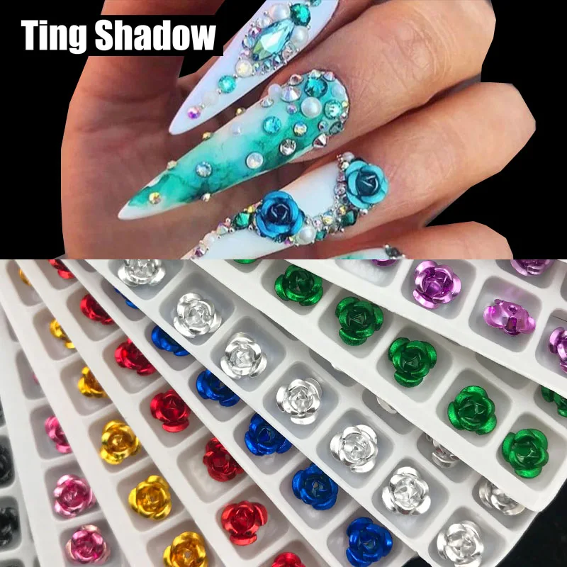 5 мм 84 шт 3D клей для ногтей украшения ногтей|Стразы| |