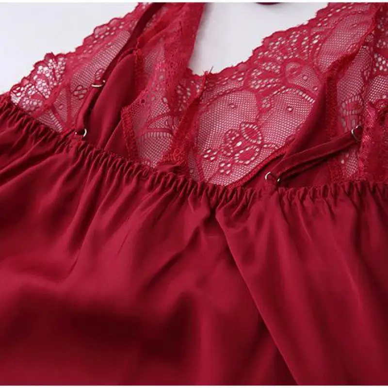 

2PCS Robe Set Women Satin Patchwork Wedding Lace Nightwear Kimono Bathrobe Gown Sexy Sleepwear Summer Bridal Intimate Lingerie