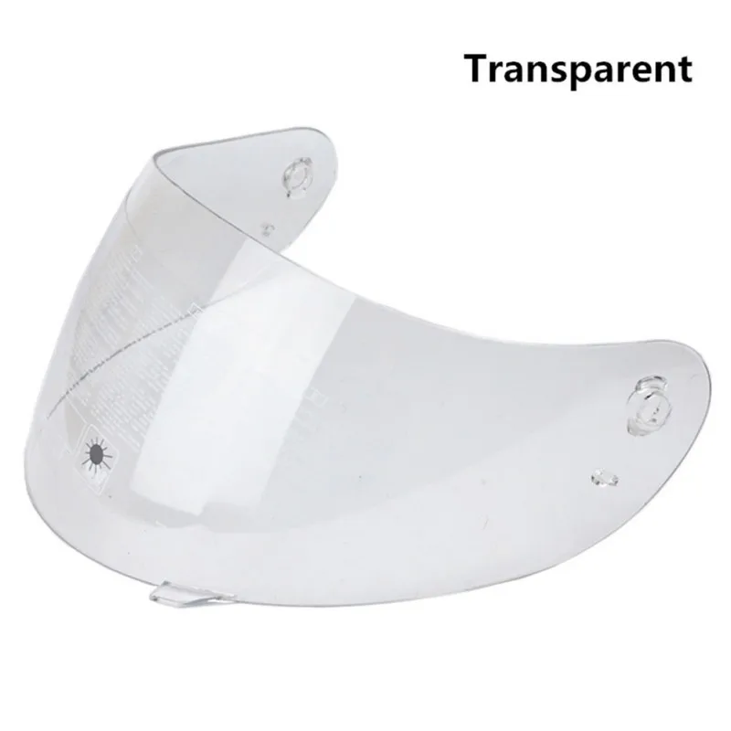 transparent Full Face Motorcycle Shield Helmet Visor Lens For K3&K4 Motocross Helmet Motorcycle Helmets Sun Visor protective gears - Цвет: transparent