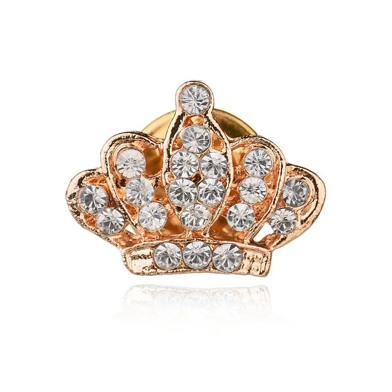 Модная индивидуальная одежда, ювелирные изделия, инкрустированная цирконом, Брошь В Виде Короны, Женская Роскошная подвеска с названием, подарок на все сезоны