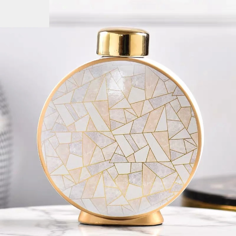 Бесплатная доставка роскошные украшения для дома цветочный горшок украшение