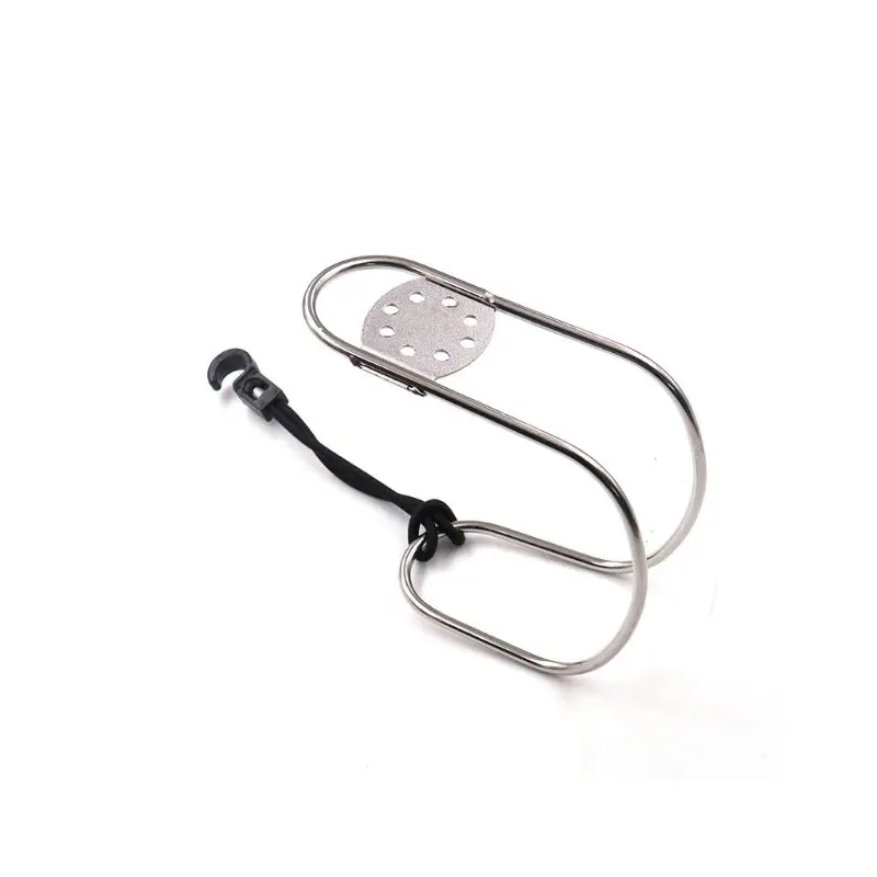 

Marine Stainless Steel Horseshoe Lifebuoy Bracket Life Buoys Ring Holder