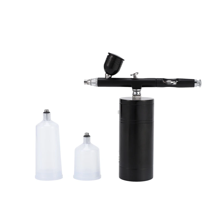 

Wireless Airbrush Kit, Airbrush Compressor, High Capacity Ink Cup Airbrush for Nail Paint Cake Coloring