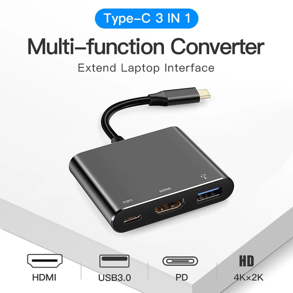 Адаптер USB Type C в 4K HDMI адаптер для приемника 3 0 аудиовидео конвертер Nintendo Switch