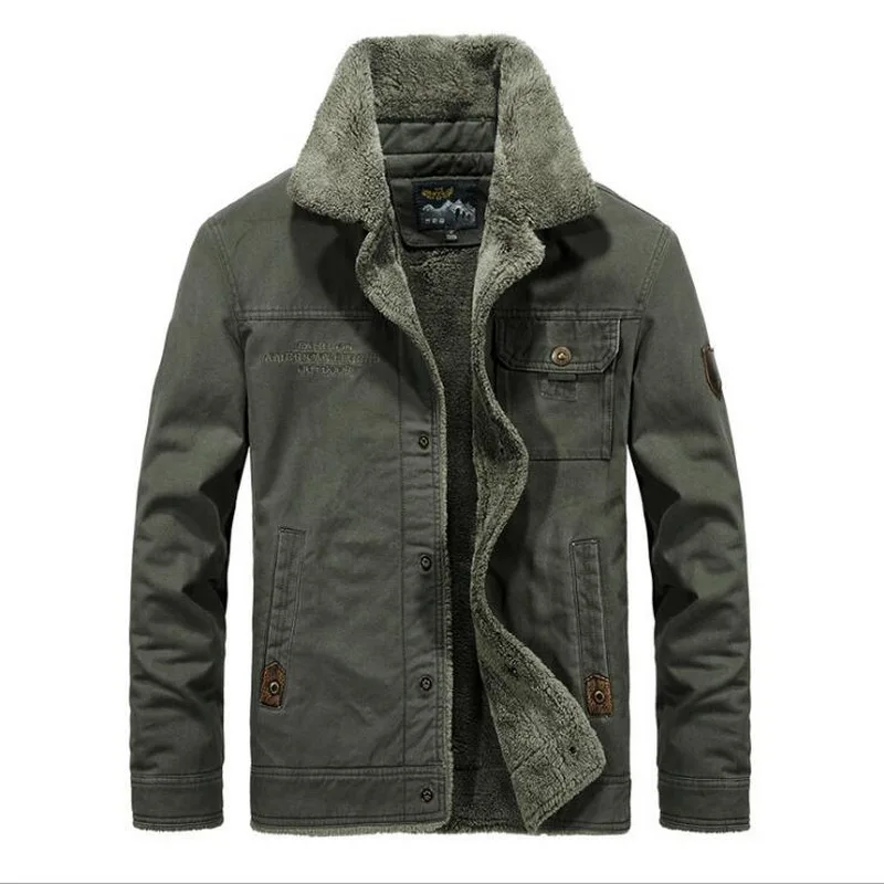 Мужская брендовая куртка-бомбер новинка зимние мужские военные куртки флисовая