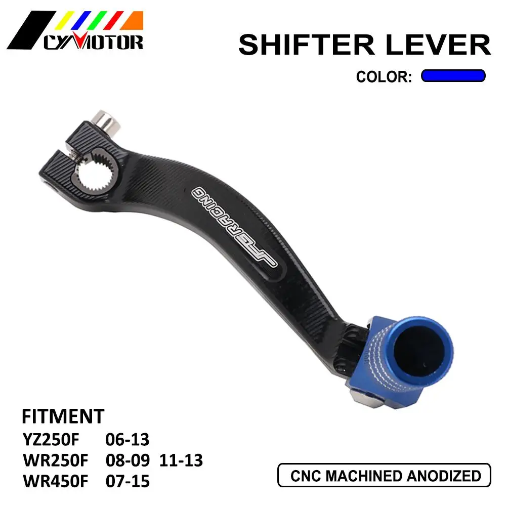 Бесплатная доставка рычаг переключения передач для мотоцикла CNC YAMAHA YZ250F WR250F WR450F YZ