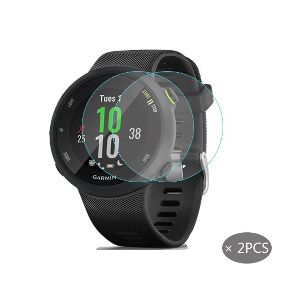 (2 упаковки) Φ для Garmin Forerunner 45 Watch Smartwatch Защитная крышка экрана | Электроника