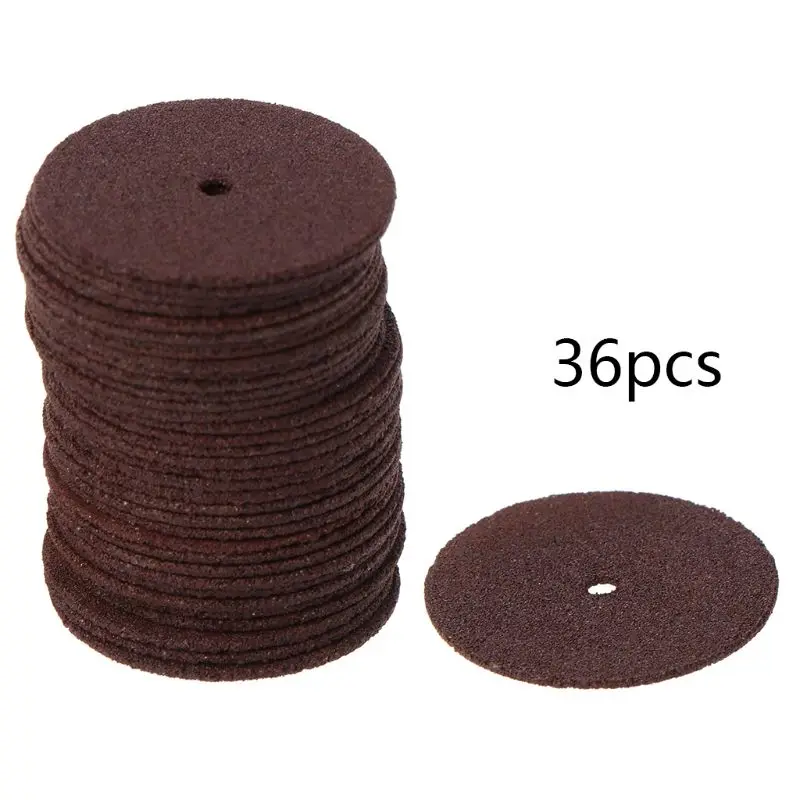 

36pcs 24mm Abrasive Disc Cutting Discs Reinforced Cut Off Grinding Wheels Rotary Blade Cuttter Tools 28TC