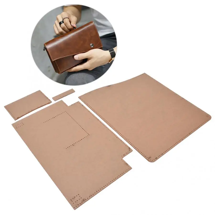 Кожаный шаблон комплект прозрачная акриловая DIY Hand Made Длинный кошелек дасмкая