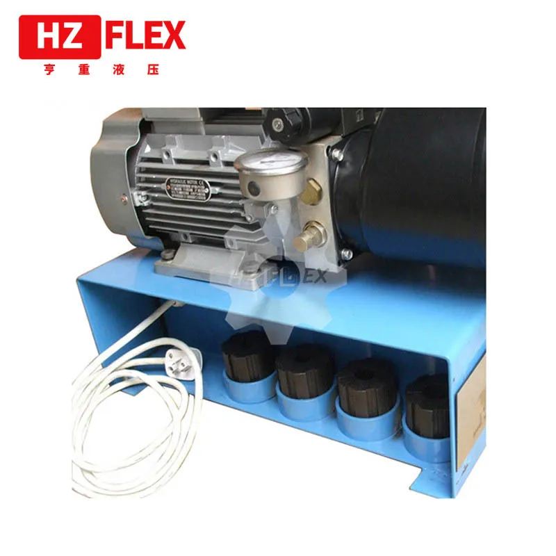 2019 HZFLEX HZ-12 Pipe Hydraulic Pressing Tube Rubber Hose Crimping Machine With Full Sets Of Jaws | Инструменты