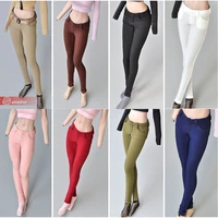in stock 16 scale female figure accessory slim fit stretch trend pencil pants trousers model for 12 action figure body