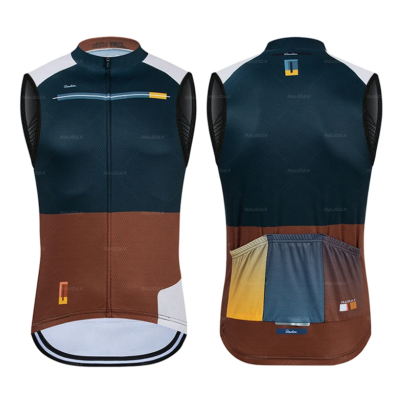 Велоодежда безрукавка МТВ командная велосипедная майка Ультратонкая ветрозащитная куртка Унисекс