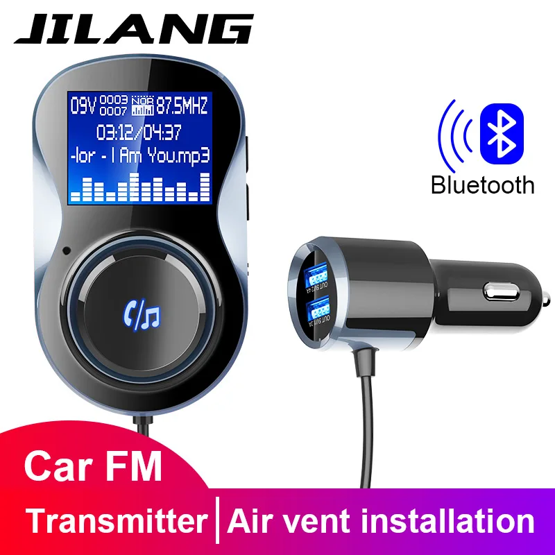 Jilang Bluetooth FM передатчик Аудио Автомобильный Mp3 плеер модулятор Handsfree автомобильный
