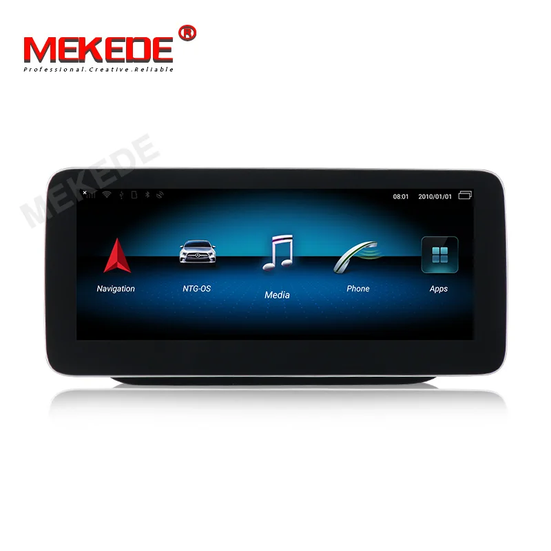 Автомобильный dvd плеер Mekede 10 25 дюймов android gps навигация для Mercedes Benz B Class W245/W246 2011 2018