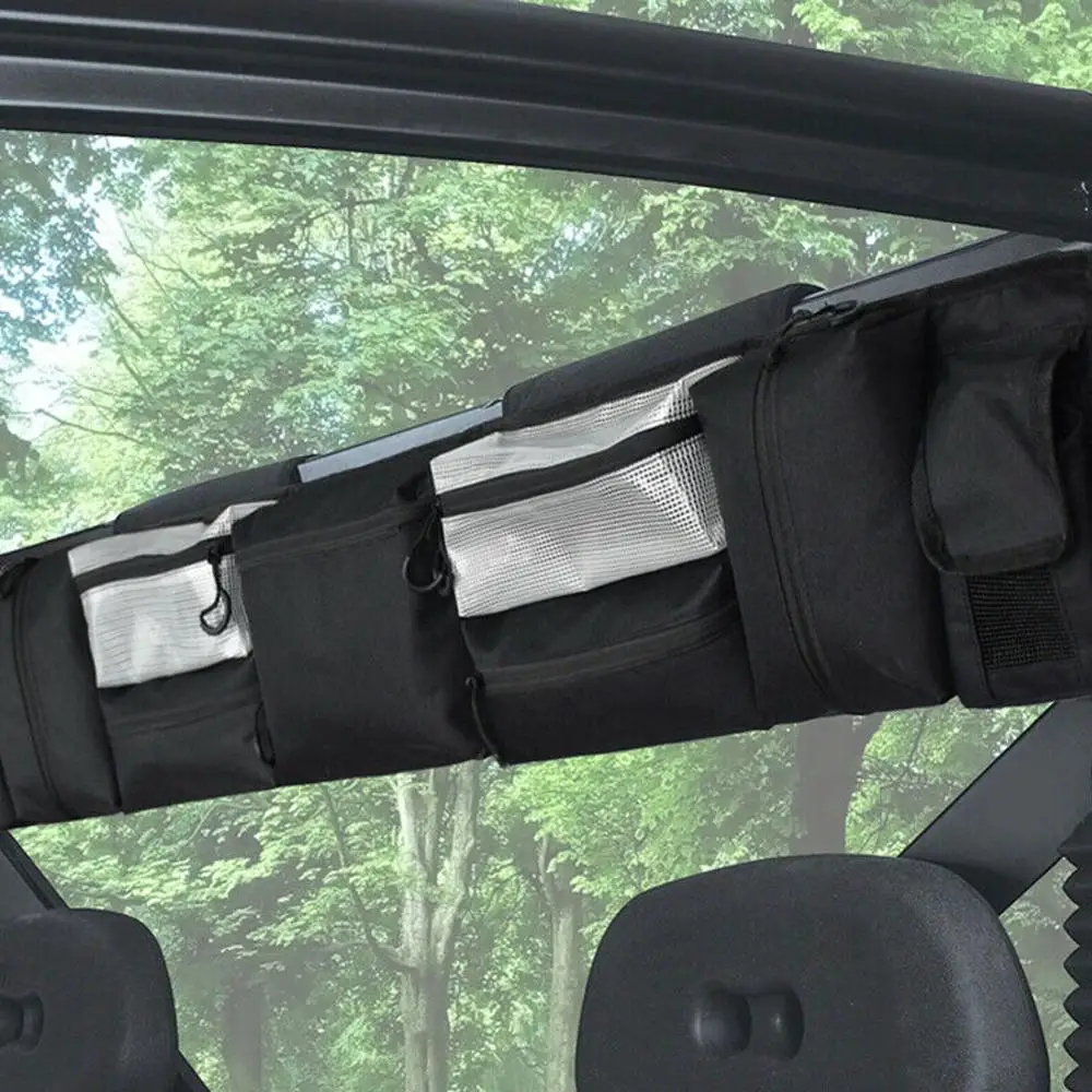 

Car ATV/SUV Vehicle Roof Luggage Seat Upper Support Storage Pack Rack Back Bag