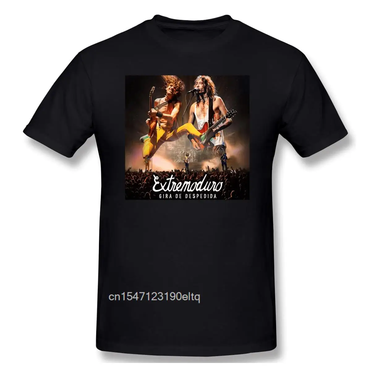 

Extremoduro Rock band guitar music fanatic Men's Basic Short Sleeve T-Shirt Funny R251 T-shirts USA Size