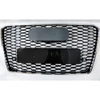 front bumper sport hood racing grill grids abs chrome frame for audi a8 s8 2015 2018 car accessories not fit rs8