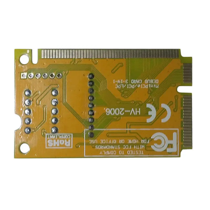 2-цифра Портативный компьютер PC Mini PCI-E LPC ноутбук анализатор тестер материнская плата печатная плата для отладки проверки диагностическая карта