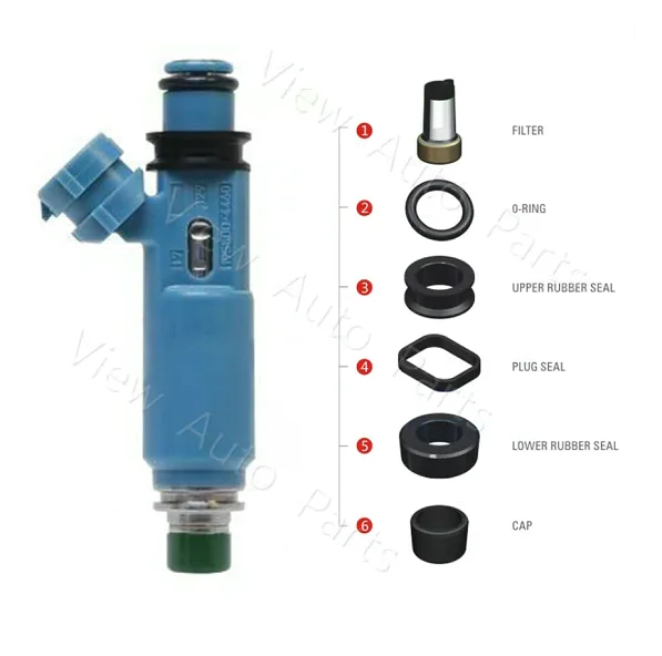 Комплект уплотнения для ремонта топливного инжектора Denso 195500-4460 04-09 Mazda 10 шт. RX-8 |