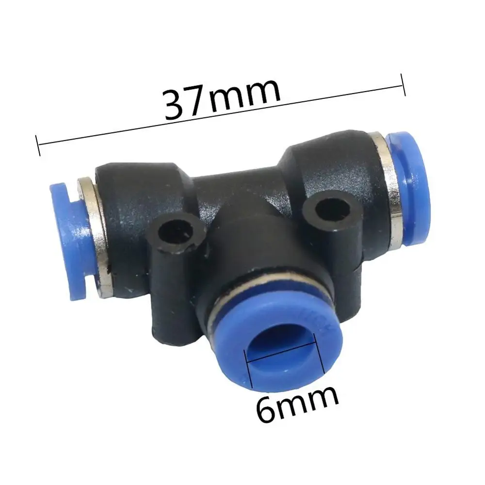 

FOGWOWO Тройник ПВХ 6 мм для системы тумана 5 шт