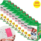 Фотобумага Fujifilm Instax Mini, 200 снимков, белая рамка для Instax Mini 11, 9, 50s, 70, 90, SP-2 SP-1 + Бесплатный альбом