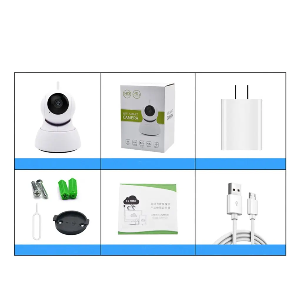 960 P/1080 P IP камера с дистанционным управлением, беспроводная Wifi камера безопасности, ИК камера ночного видения, сеть видеонаблюдения