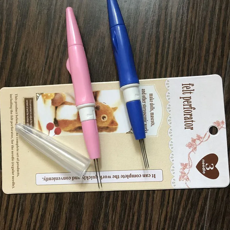 Женская игла ручка смешные инструменты для шерсти войлока сменные иглы с SKC