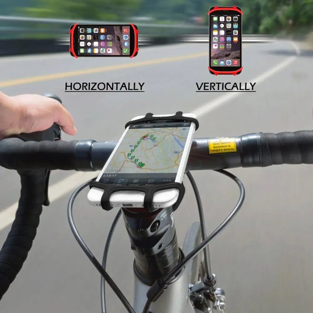 Силиконовое регулируемое крепление на руль велосипеда|Подставка для велосипеда|