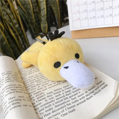 FS090 Чехол Pompom Pokemon для Airpods 2 милые плюшевые куклы Пикачу защитный чехол для Apple Airpods Беспроводные наушники с крючком - Цвет: FS090