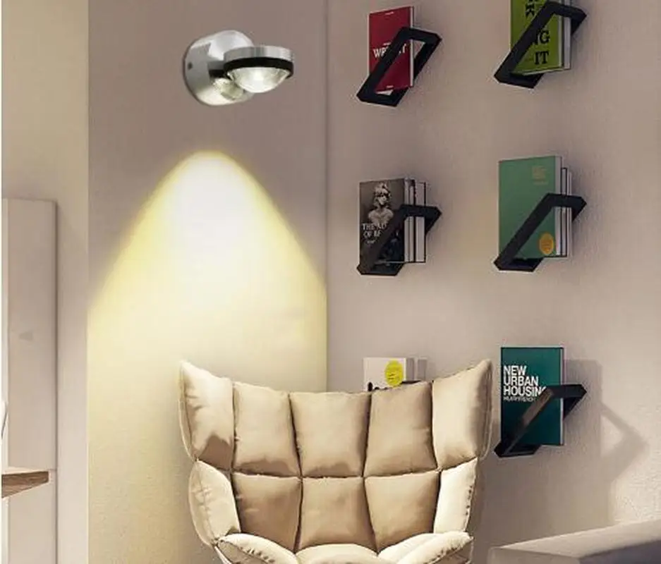 

Bedroom bedside TV background picture lamp wall aisle up and down led modern interior hotel decoration lamp living room WY815