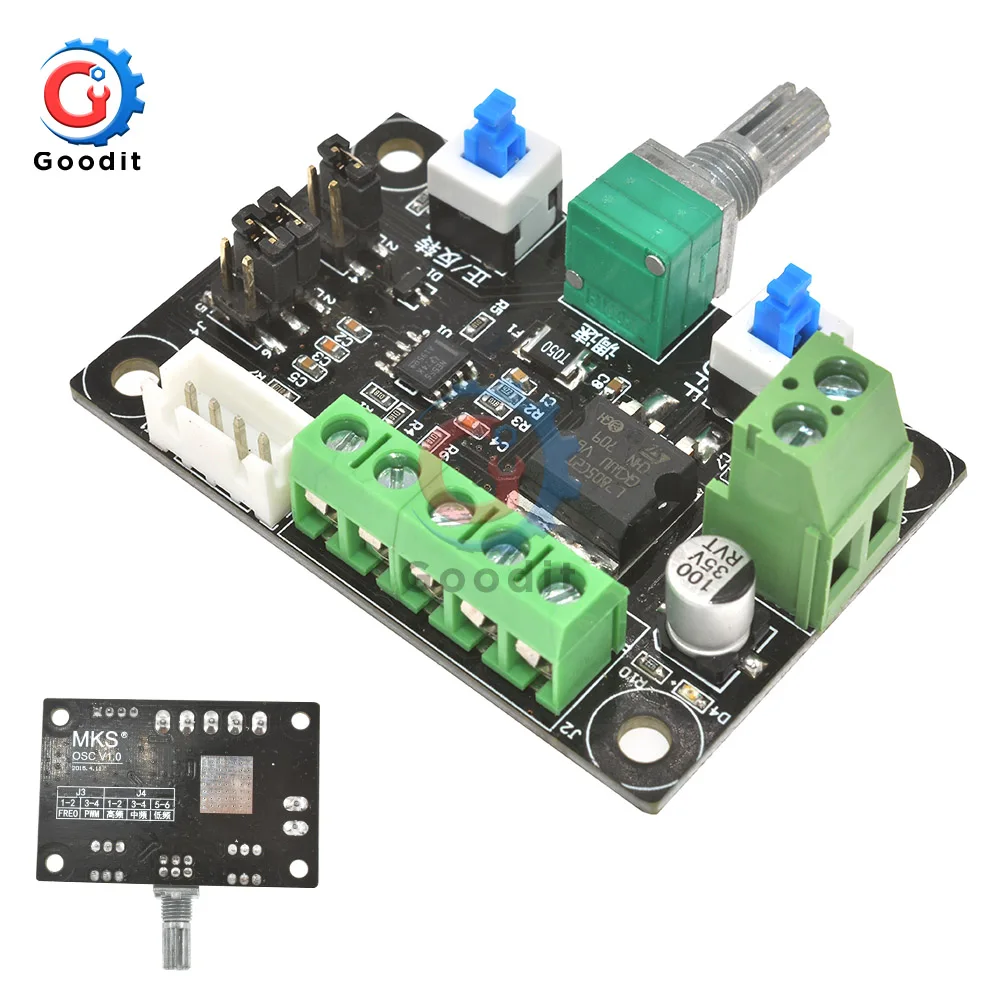 DC 12V 24V Генератор импульсных сигналов для шагового двигателя регулятор