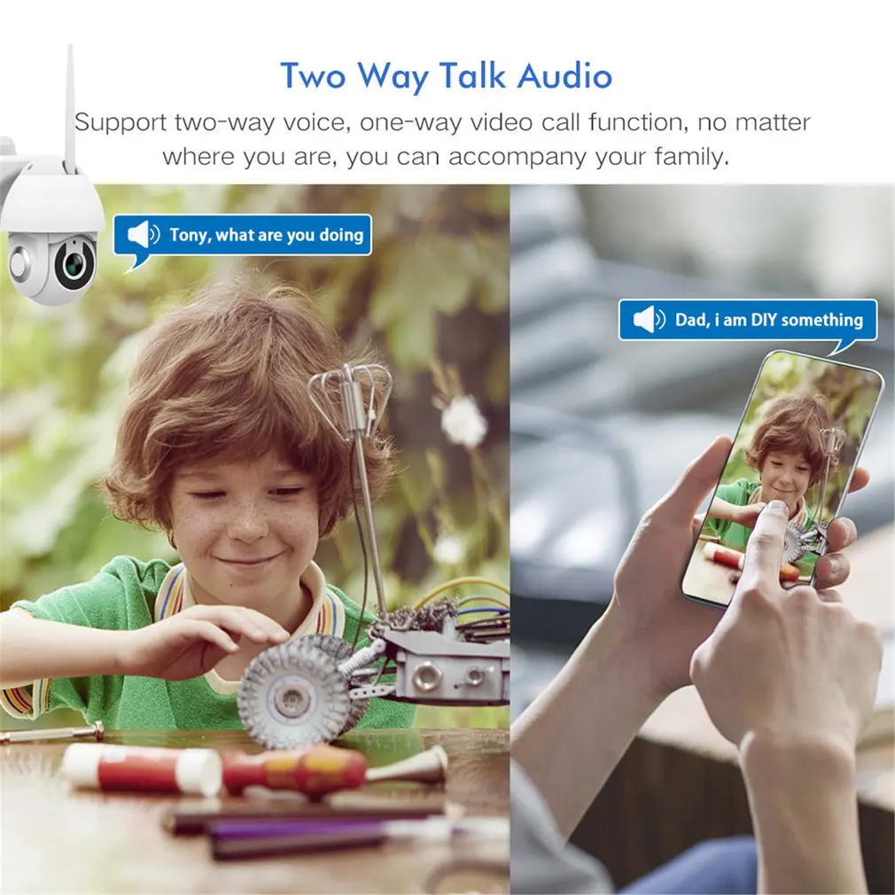 

Wireless IP Camera Hd Outdoor Waterproof Wifi Smart Ball Machine Surveillance Camera Security IP Camera US EU UK AU